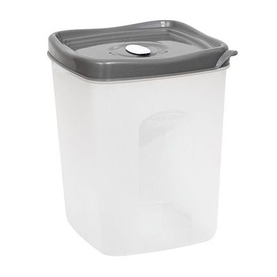 Pote Porta Mantimentos 4,5 Litros Cinza