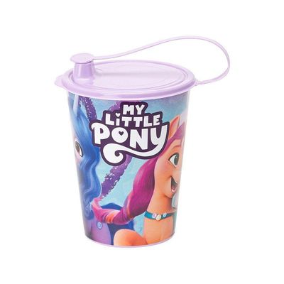 Copo Com Tampa 320ml My Little Pony Decorado Pony