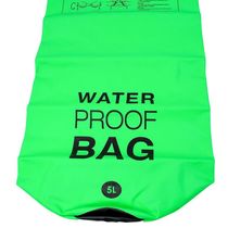 Bolsa Mochila Impermeavel Saco Estanque 5 Litros Camping Bag Verde