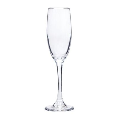 Taça De Champagne Em Vidro 190 Ml Transparente