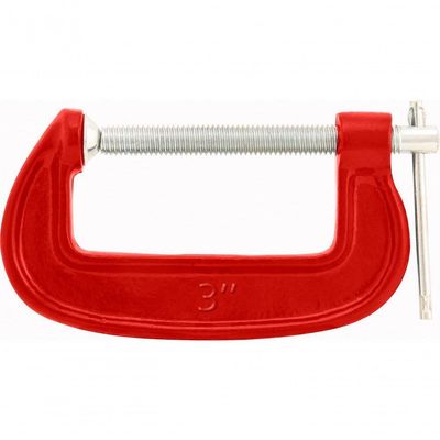 Grampo Tipo C 3 Ferro Fundido Leve - Nove54
