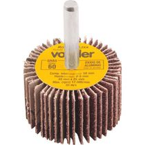 Roda De Lixa 40x25mm Com Haste G60 Vonder
