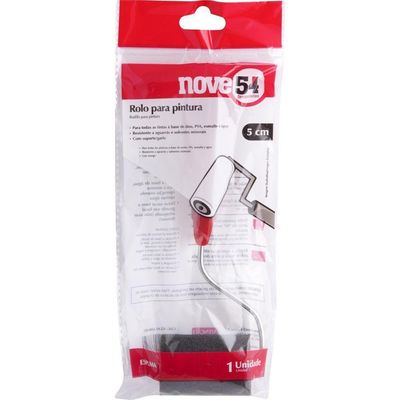 Rolo Para Pintura Espuma 05cm Com Suporte - Nove54