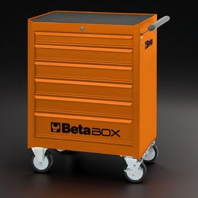 Carrinho De Ferramentas 400kg 6 Gavetas C04-box-o Beta