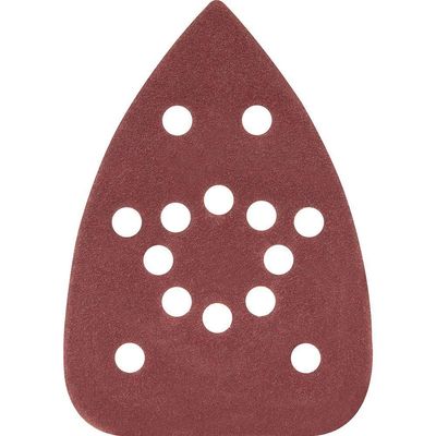 Lixa Delta Costado Em Pluma 140x140x93mm G100 10 Pçs Vonder
