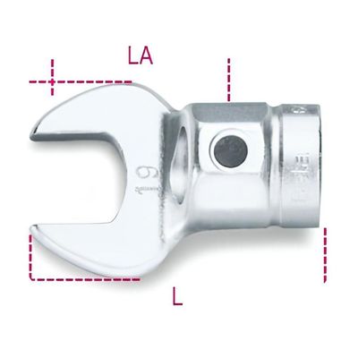 Chave Fixa Para Torquímetro Sem Cabeça 36 Mm 642 36 Beta