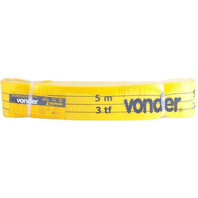 Cinta Elevação De Carga Vonder 7:1 5 Metros 3 Toneladas