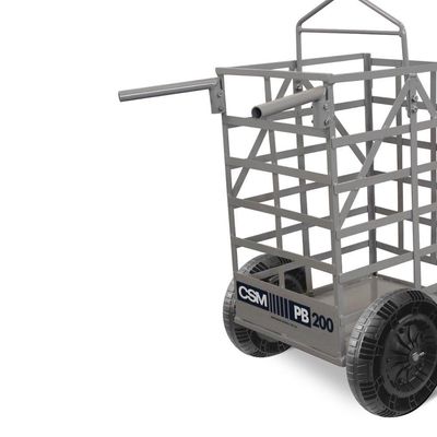 Carro Porta Blocos Transporta Até 200kg De Carga Pb 200 Csm