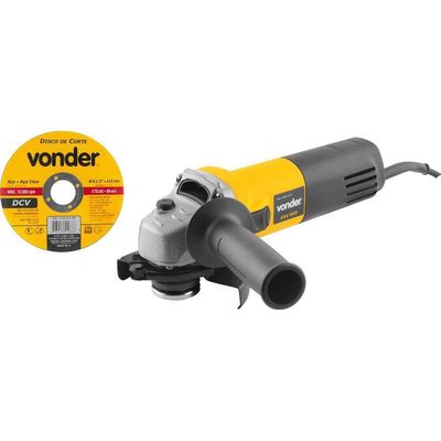 Esmerilhadeira Angular 4.1-2" Eav 650 Com Disco Vonder 110V