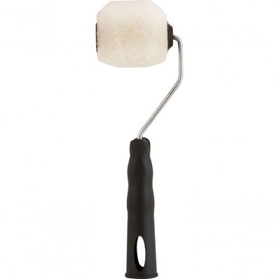Rolo Para Pintura Lã De Carneiro 05cm Com Suporte Vd958 Vonder