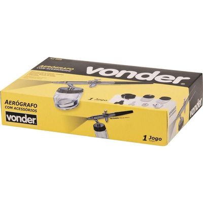 Pistola Para Pintura Aerógrafo 0,7 Pcm Aj-008 - Vonder