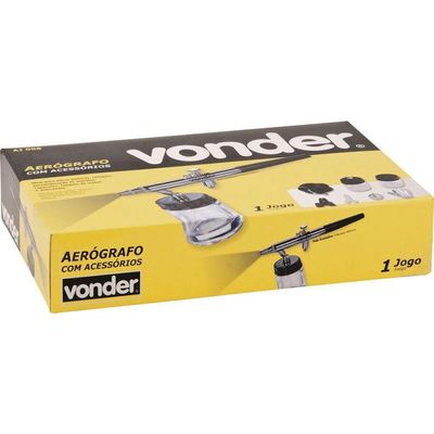 Pistola Para Pintura Aerógrafo 0,7 Pcm Aj-008 - Vonder