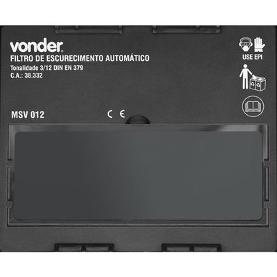 Mascara Para Solda Automática Tonalidade 12 Msv012 Ca38322 -