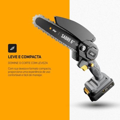 Motoserra A Bateria Wap Motoserra Sabre 6 K21 S01