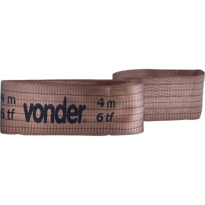 Cinta Elevação De Carga Vonder 7:1 4 Metros 6 Toneladas