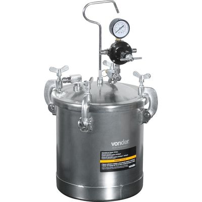 Tanque 10l Para Pintura Vonder S- Pist S- Mang E
