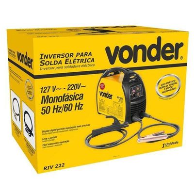 Retificador Inversor Solda 200a Biv Mono Lift Ar Vonder