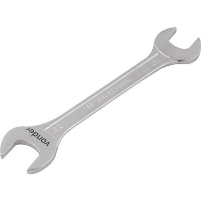 Chave Fixa 20x22mm Cromo Vanádio Fosco Cartela - Vonder