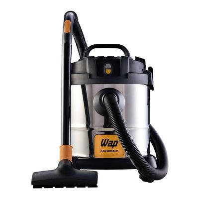 Aspirador De Pó E Água WAP Gtw Inox 12 Bocal De Sopro 220V