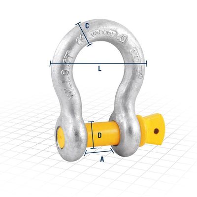 Manilha Curva 1.1-8" Plus - Vonder