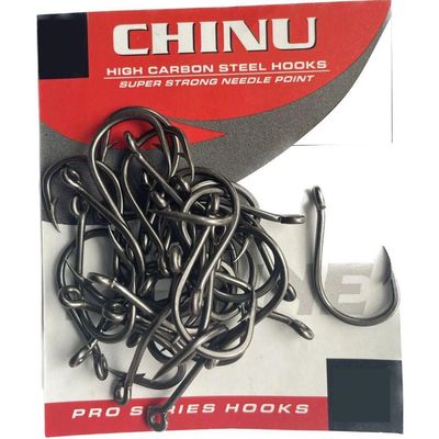 Anzol Marine Sports Super Chinu 02 Black Nickel 50 Pçs