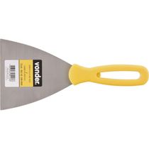 Espátula Betumadeira Aço Carbono 4 10cm Cabo Plástico Vonder