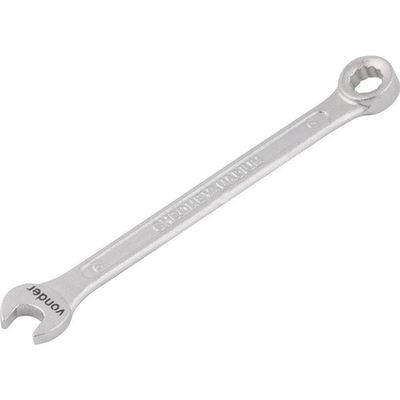 Chave Combinada 06mm Cromo Vanádio Fosco Cartela Vonder