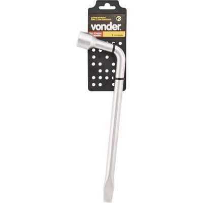 Chave De Roda Tipo L 17mm Com Espátula Cromo Vanádio Vonder