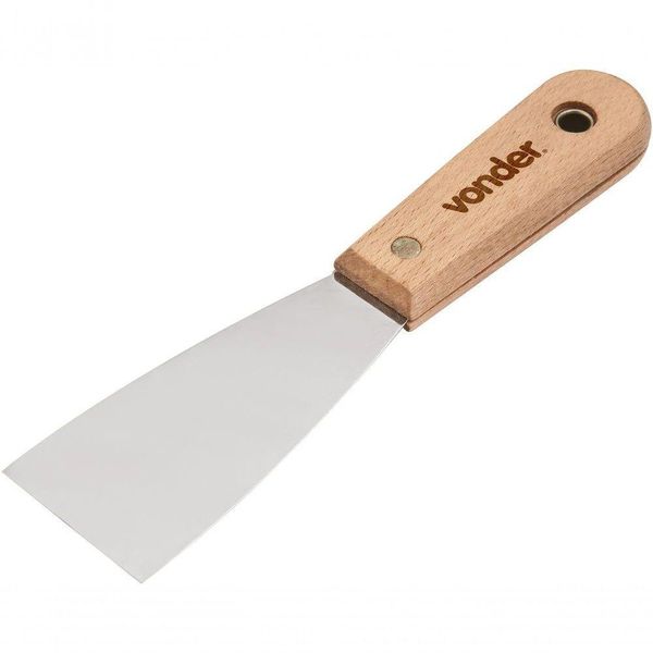 Espátula Betumadeira Aço Inox 1.1-2" 3,8cm Cabo Mad Vonder