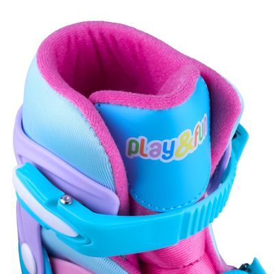 Patins Candy 32 à 35 Play&Fun Rosa