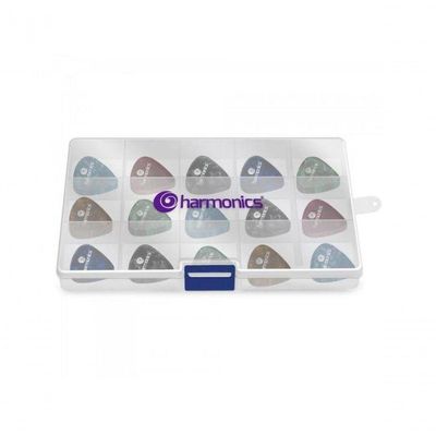 Kit De Palhetas Harmonics Com 200 Unidades