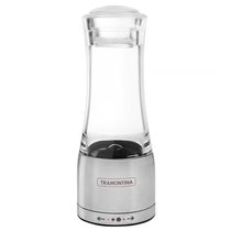 Moedor para Sal Ou Pimenta Tramontina Realce em Aço Inox e Acrílico  16,6 cm