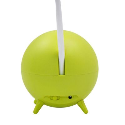 Luminaria De Mesa Decorativa Usb Portatil Articulavel Abajur P- Leitura Estudo Astronauta Verde