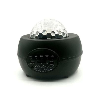 Luminaria Abajur Projetor Estrelas Galaxia Caixa De Som Bluetooth Rgb