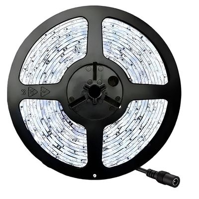 Fita Led Rolo 5m 300 Leds Silicone Iluminação Decoração Branco Quente