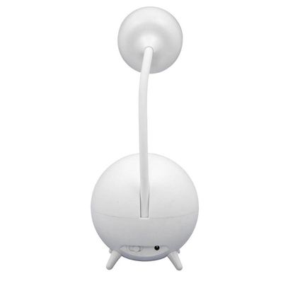 Luminaria De Mesa Decorativa Usb Portatil Articulavel Abajur P- Leitura Estudo Patinho Branco