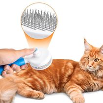 Rasqueadeira Removedor Tira Pelos Pet Animais Gato Cachorro
