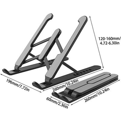 Suporte Notebook Ajustável Base Netbook Ergonômico Dobrável