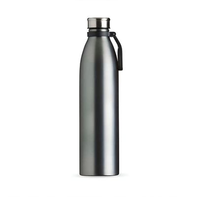 Garrafa De Inox Fosca Com Alça Academia Passeio Roxo
