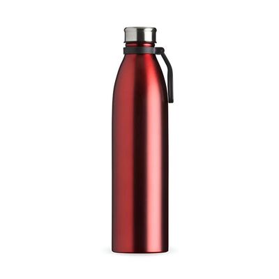 Garrafa De Inox Fosca Com Alça Academia Passeio Roxo