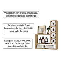 Porta Papel Higiênico Decorativo Romenia Cinamomo