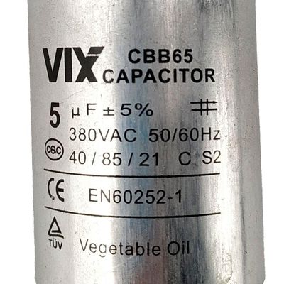 Capacitor Eletrolítico 5uf 380v