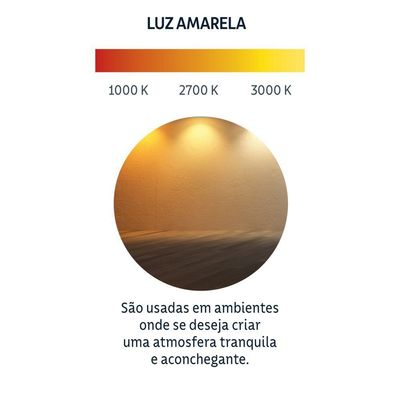 Spot Led Tramontina Quadrado 3 W 3000 K Preto Com Luz Amarela