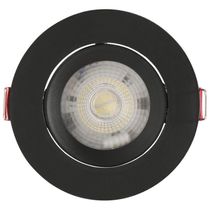 Spot Led Tramontina Redondo 3 W 6500 K Preto Com Luz Branca