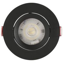 Spot Led Tramontina Redondo 3 W 6500 K Preto Com Luz Branca