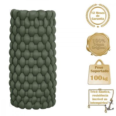 Rede Flutuante Para Piscina Trico Náutico Médio Verde