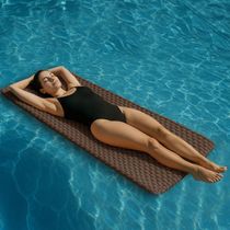 Rede Flutuante Para Piscina Trico Náutico Grande Marrom