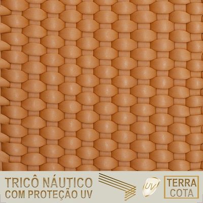Rede Flutuante Para Piscina Trico Náutico Médio Terra Cota