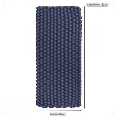 Rede Flutuante Para Piscina Trico Náutico Médio Azul