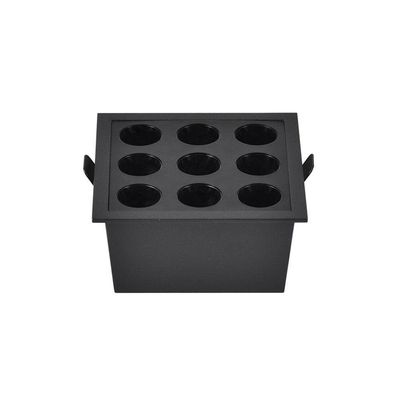 Spot De Embutir Nordecor Downlight Powerus Led Alto Irc 90 18w Bivolt Preto 4000k